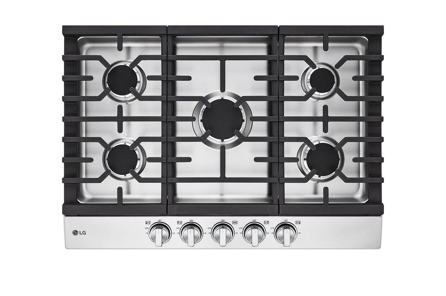 Lg CBGJ3023S 30 Inch Gas Cooktop with UltraHeat™ 20K BTU Burner