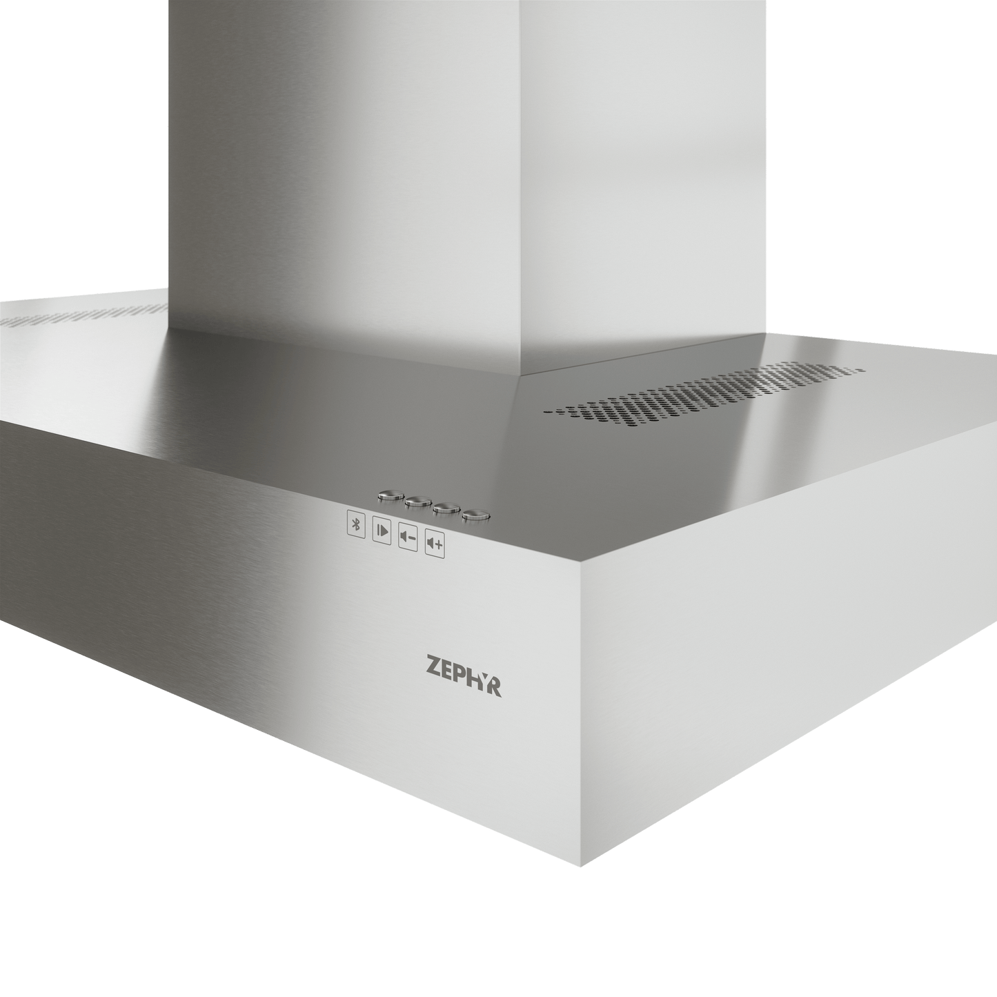 Zephyr ZRGM90BS Roma Groove Wall, 90cm, SS, Bluetooth Speakers