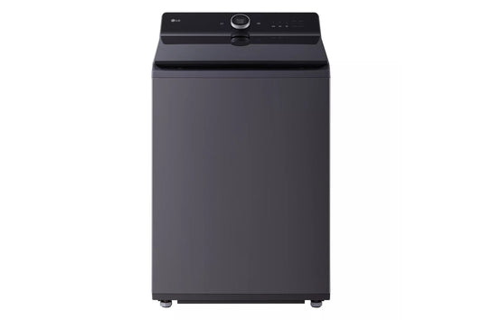 Lg WT8600CB 5.5 cu. ft. Mega Capacity Smart Top Load Washer with Impeller, EasyUnload™, AI Sensing, ezDispense®, Water Faucet & LCD Digital Dial Control