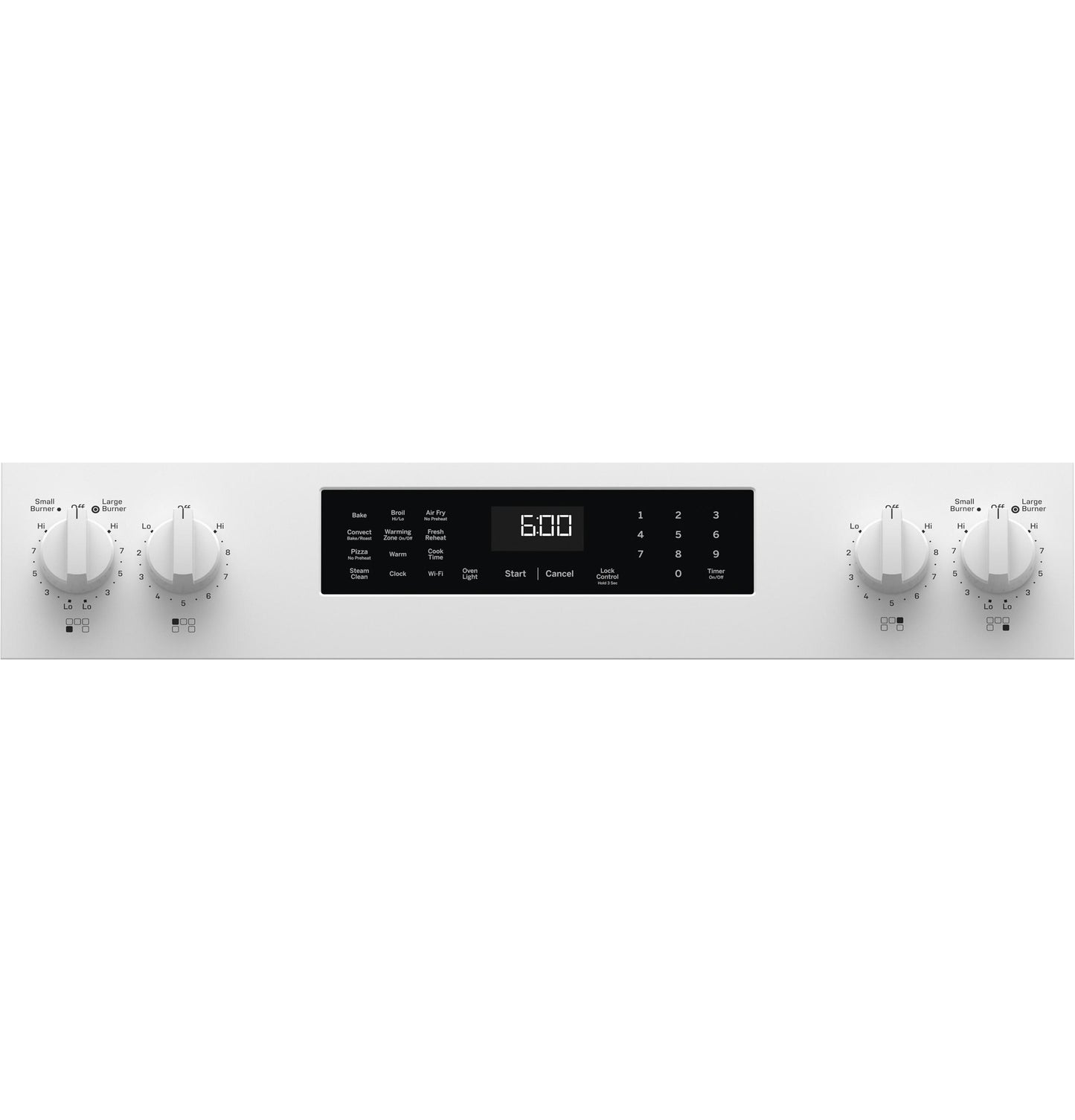 GRF600AVWW GE® ENERGY STAR® 30" Free-Standing Electric Convection Range with No Preheat Air Fry and EasyWash™ Oven Tray