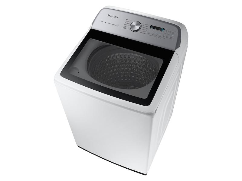 Samsung WA54CG7150AWA4 5.4 cu. ft. Smart Top Load Washer with Pet Care Solution and Super Speed Wash in White