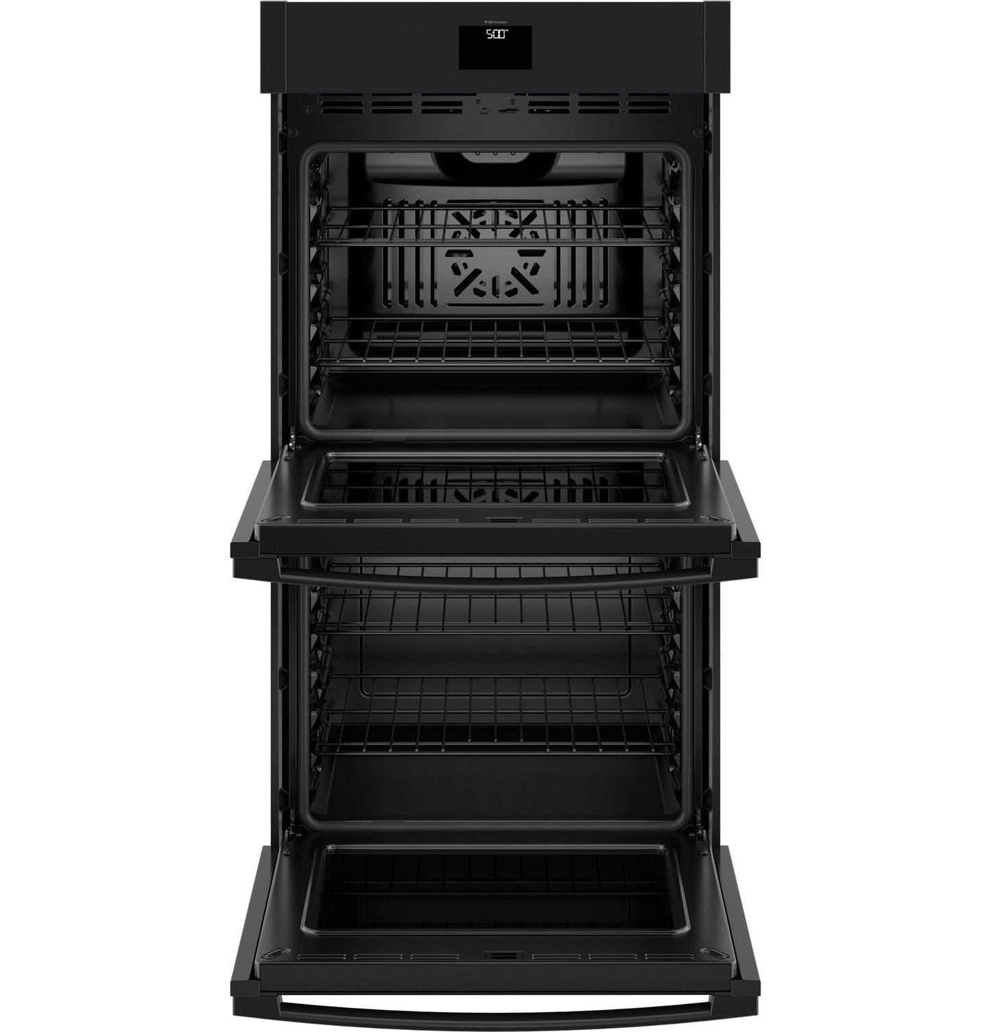 JKD5000DVBB GE® 27" Smart Built-In Convection Double Wall Oven with No Preheat Air Fry