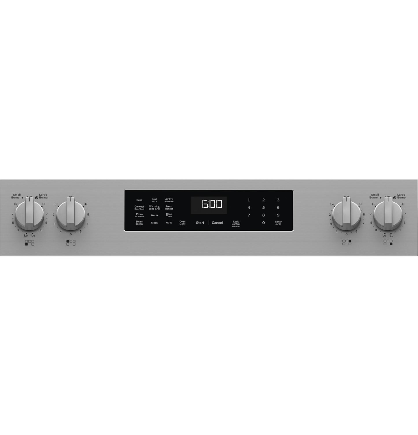 GRF600AVSS GE® ENERGY STAR® 30" Free-Standing Electric Convection Range with No Preheat Air Fry and EasyWash™ Oven Tray
