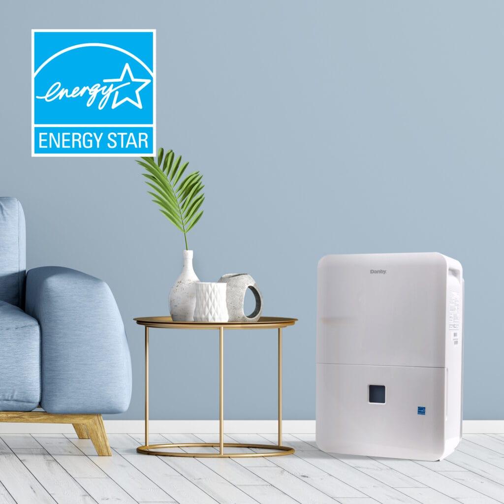 DDR050BJP2WDB Danby 50 Pint Dehumidifier with Pump in White