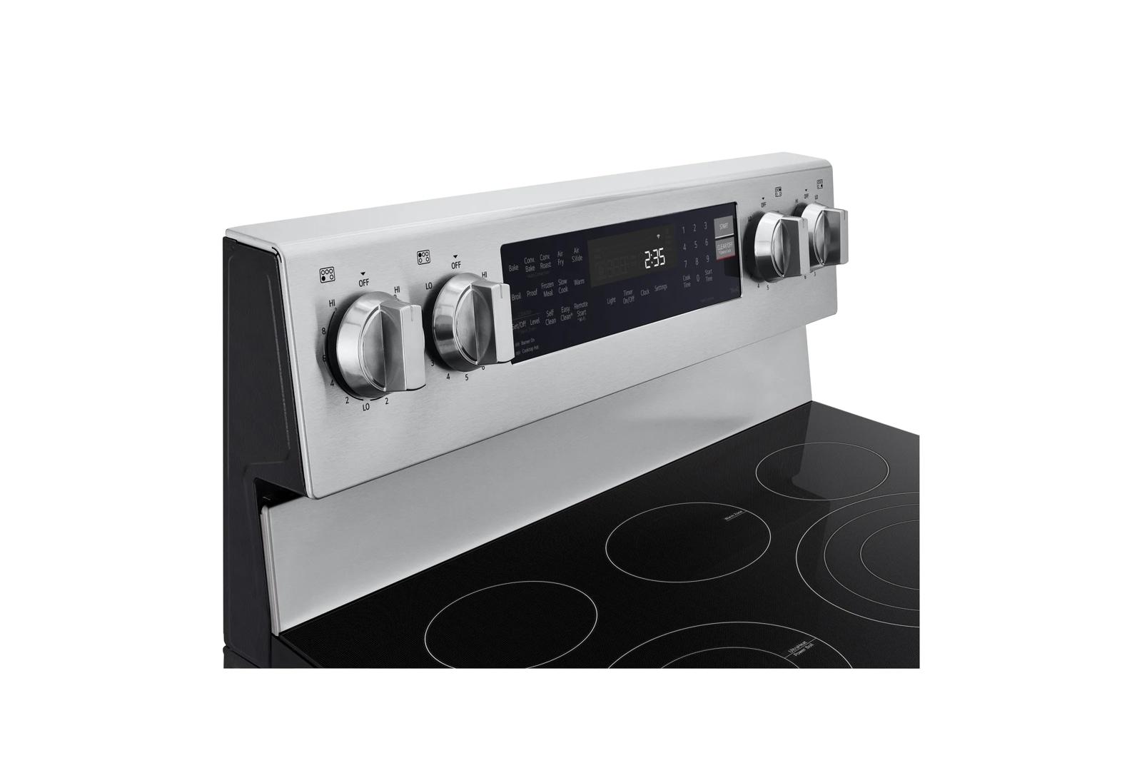Lg LREN6325XE 6.3 cu. ft. Smart Wi-Fi Enabled ProBake Convection® Electric Range with Air Fry & EasyClean®