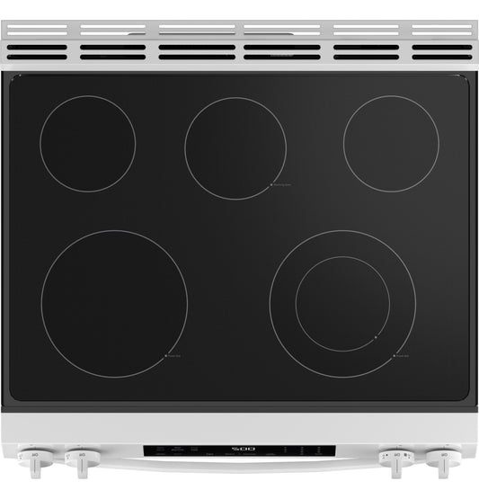 GRS500PVWW GE® ENERGY STAR® 30" Slide-In Electric Range with Crisp Mode