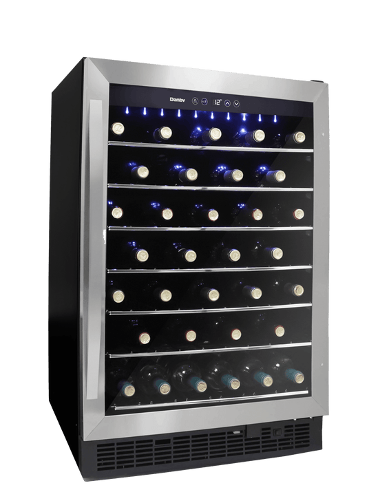 Danby 60 Bottle Built-in Wine Cooler in Stainless Steel