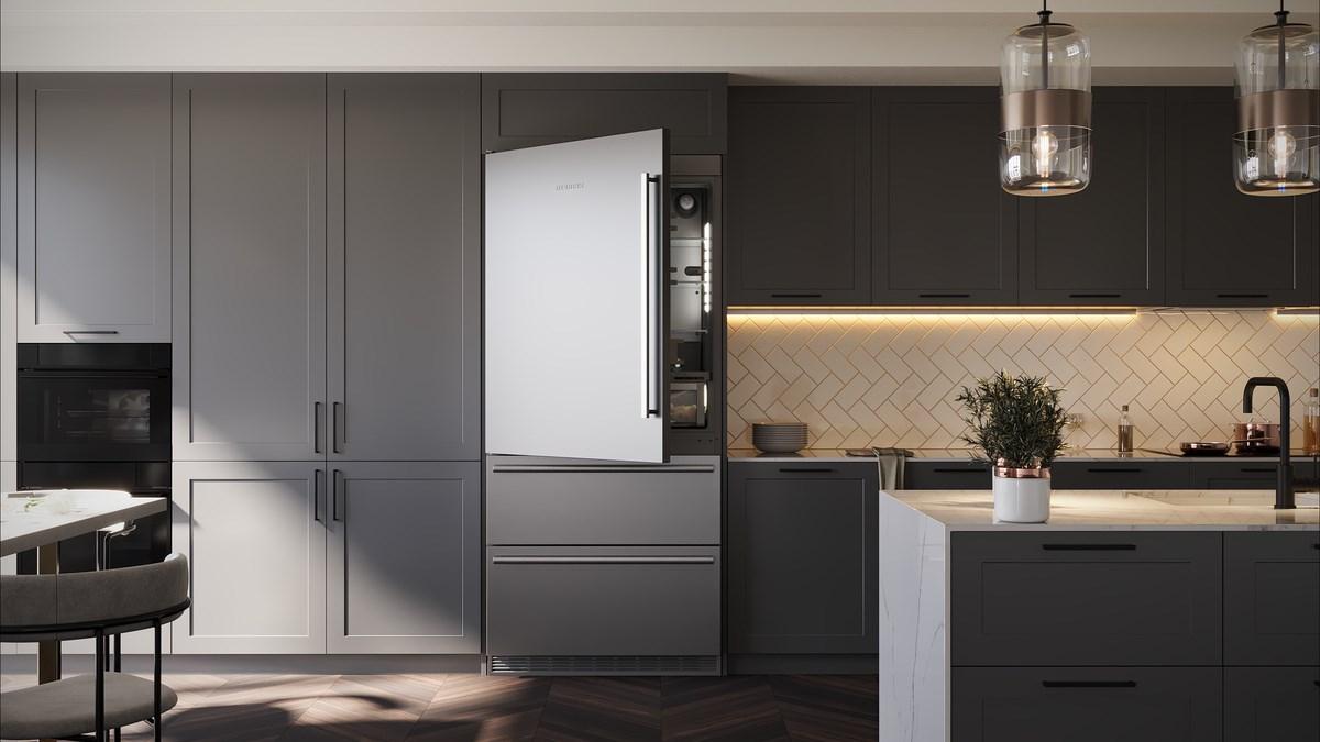 Liebherr HCB1591G Fully Integrated Bottom Freezer Refrigerator with BioFresh