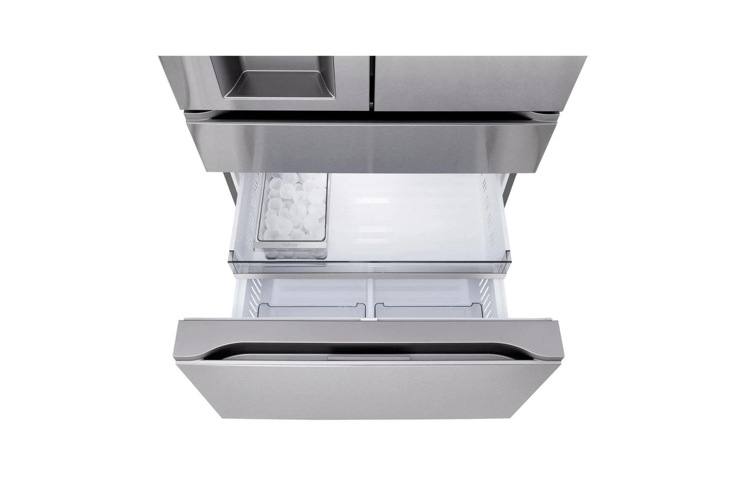 Lg LF29S9730S 29 cu. ft. Standard-Depth MAX™ 4-Door French Door Refrigerator with Mini Craft Ice™ and Full-Convert Drawer™