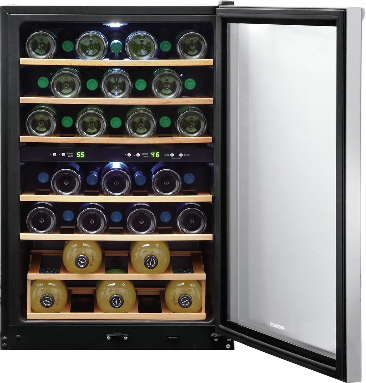 Frigidaire FRWW4543AS 45 Bottle Two-Zone Wine Cooler