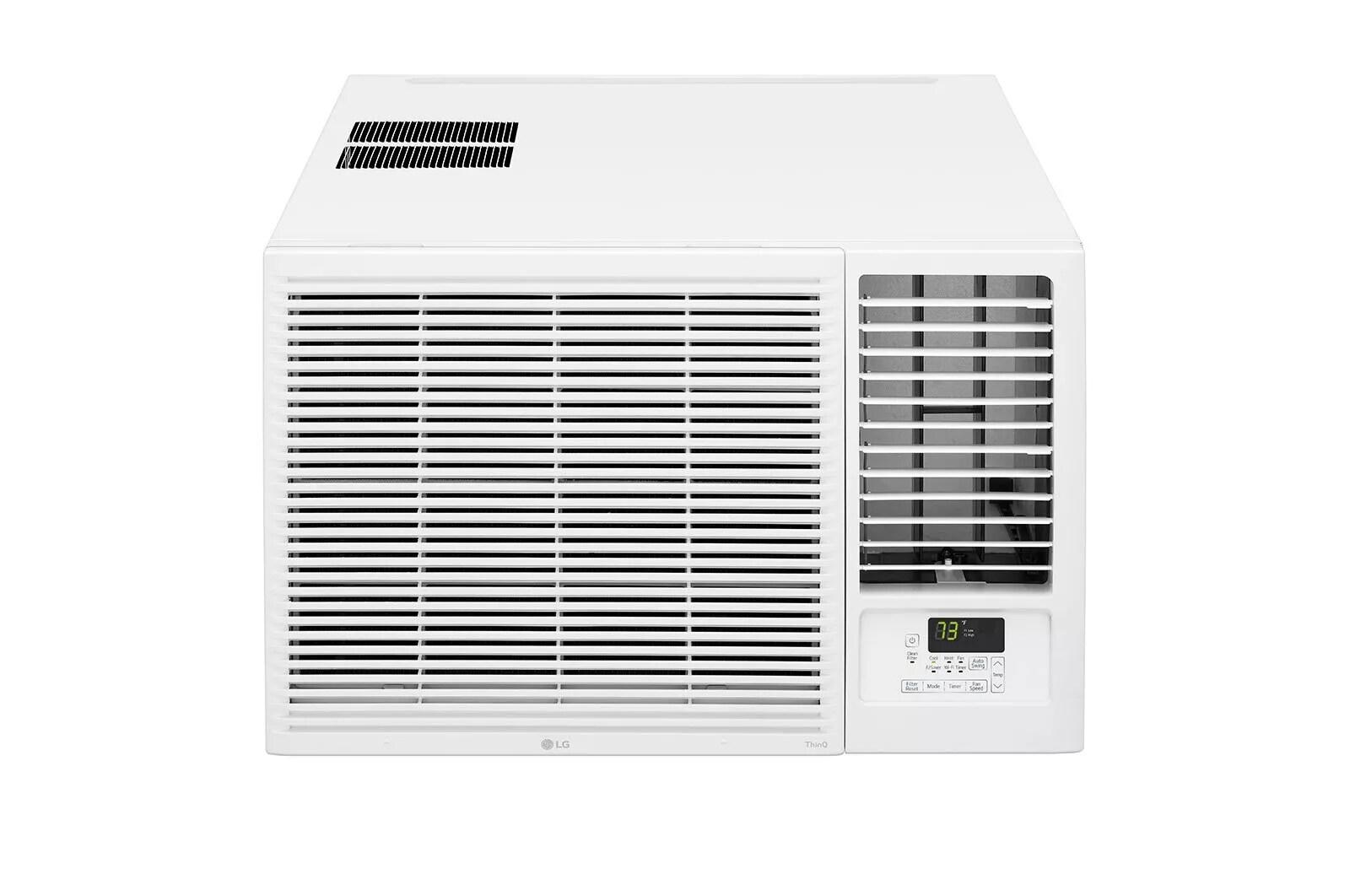 Lg 18,000 BTU Smart Wi-Fi Enabled Window Air Conditioner, Cooling