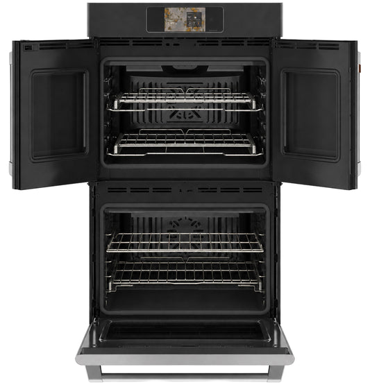 Cafe CTD90FP3ZD1 CAF(EBACK)™ Professional Series 30" Smart Built-In Convection French-Door Double Wall Oven