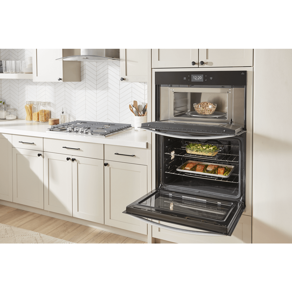 Whirlpool WOEC7027PZ 5.7 Cu. Ft. Wall Oven Microwave Combo with Air Fry