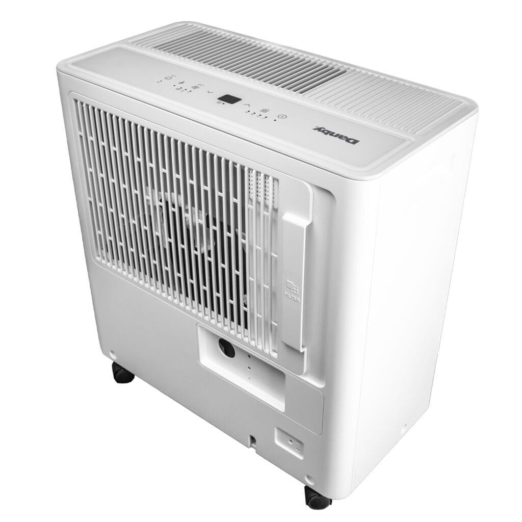 DDR050BSPWDB Danby 50-Pint Dehumidifier with Pump & Wi-Fi in White
