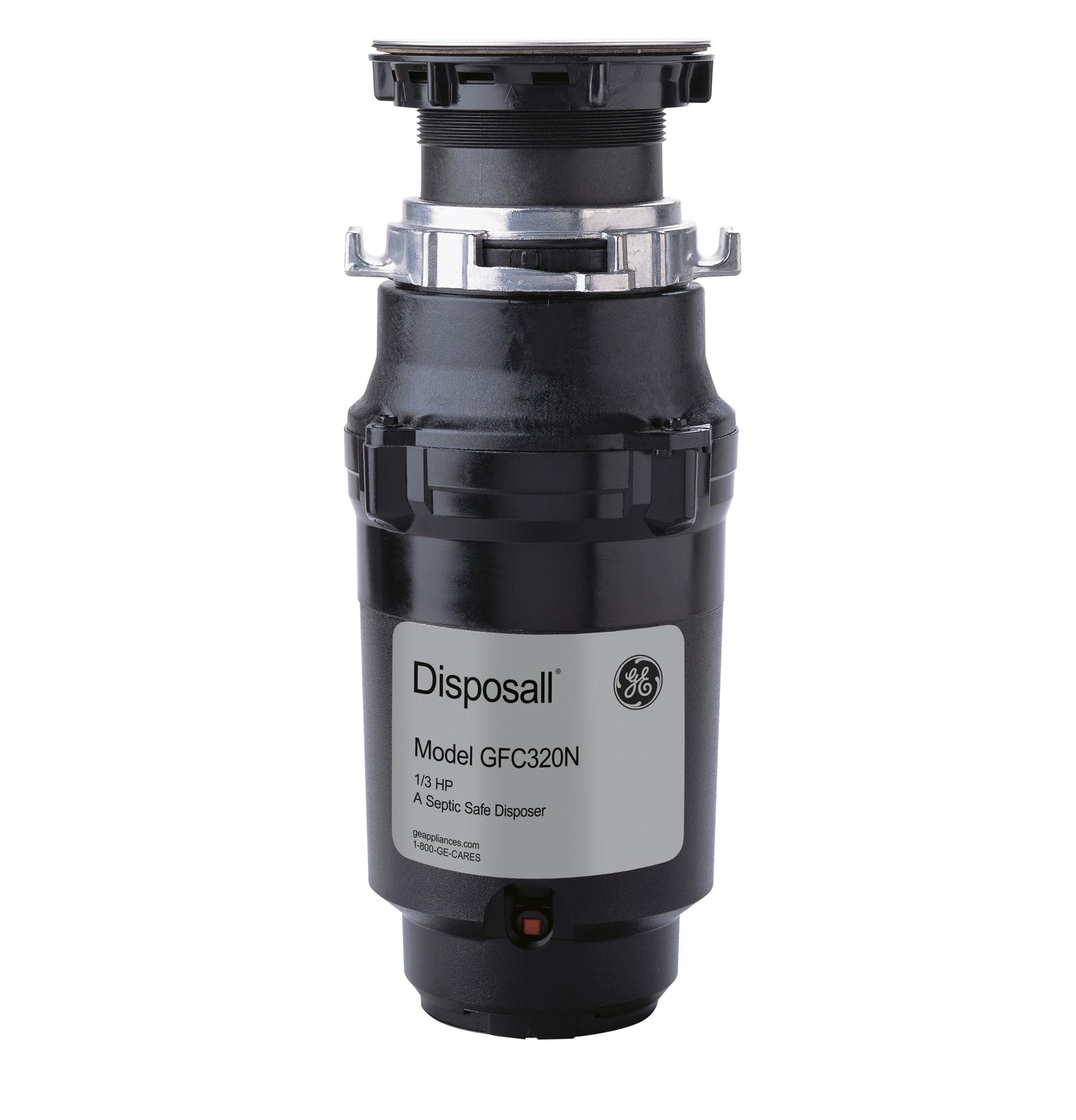 GFC320N GE DISPOSALL® 1/3 HP Continuous Feed Garbage Disposer Non-Corded