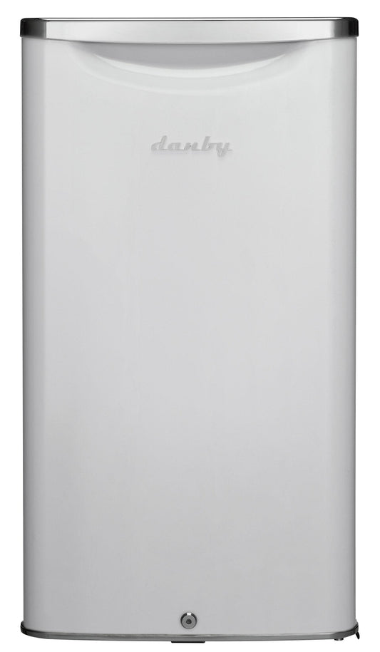 DAR033A6PDB Danby 3.3 cu. ft. Contemporary Classic Compact Fridge in Pearl White