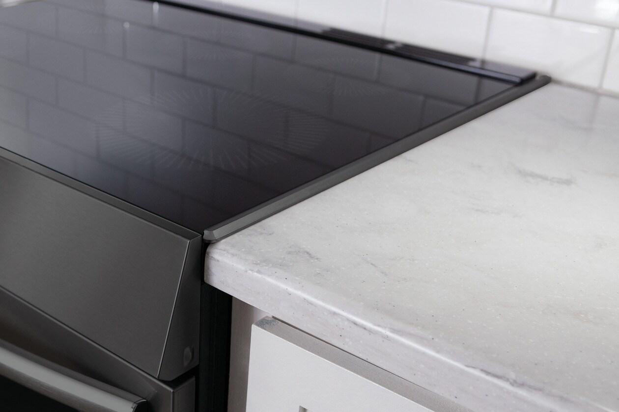 Frigidaire 11NBSTELDS Front Control Electric and Induction Range Black Stainless Steel 3-Piece Trim Kit