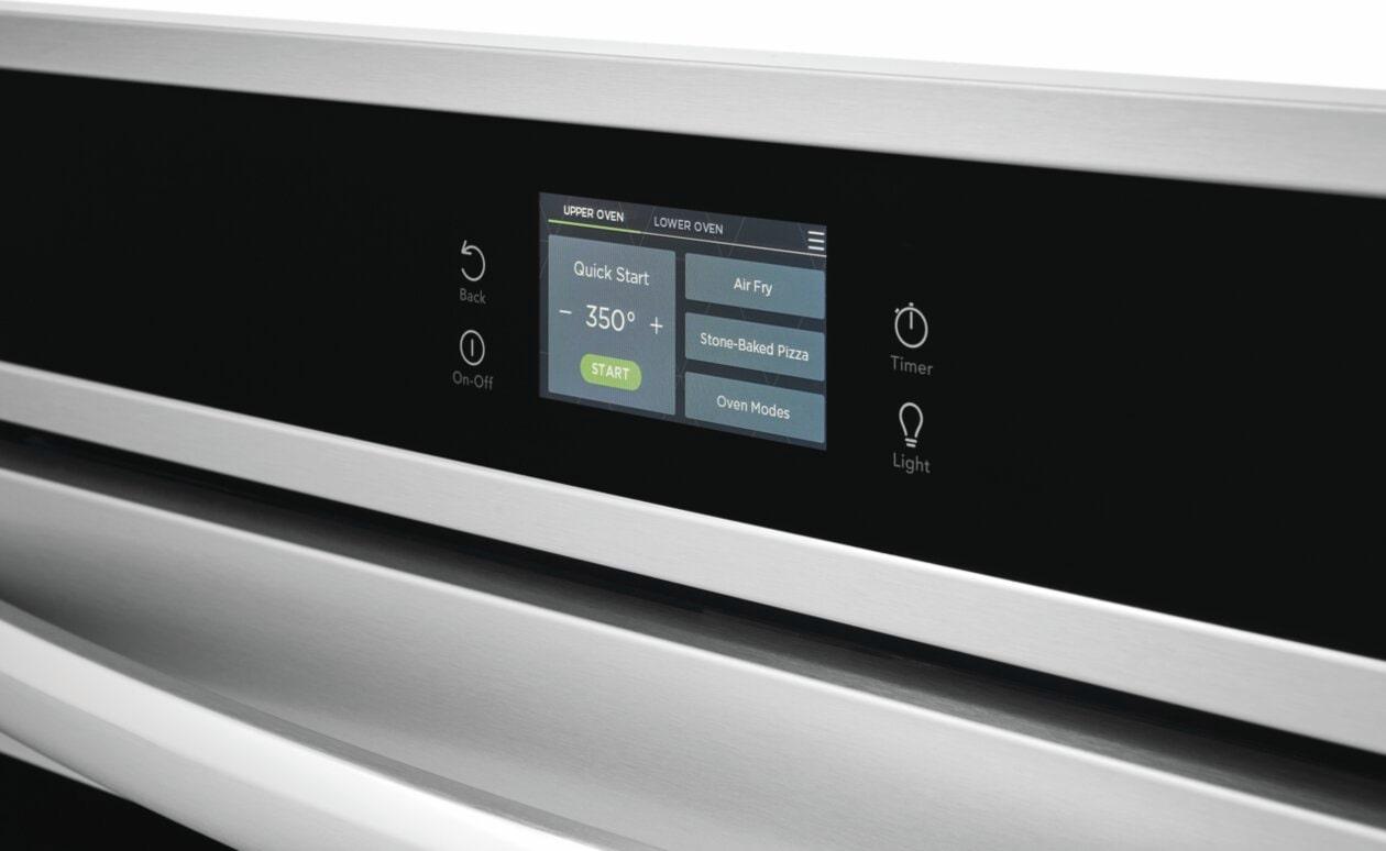 Frigidaire GCWD3070AF 30" Double Electric Wall Oven with Stone-Baked Pizza