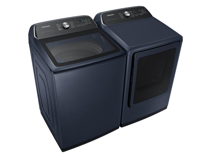 Samsung DVG54CG7150DA3 7.4 cu. ft. Smart Gas Dryer with Pet Care Dry and Steam Sanitize+ in Brushed Navy