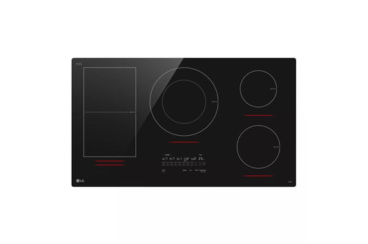 Lg CBIH3617BE 36 Inch Smart Induction Cooktop with UltraHeat™ 5.0kW Element