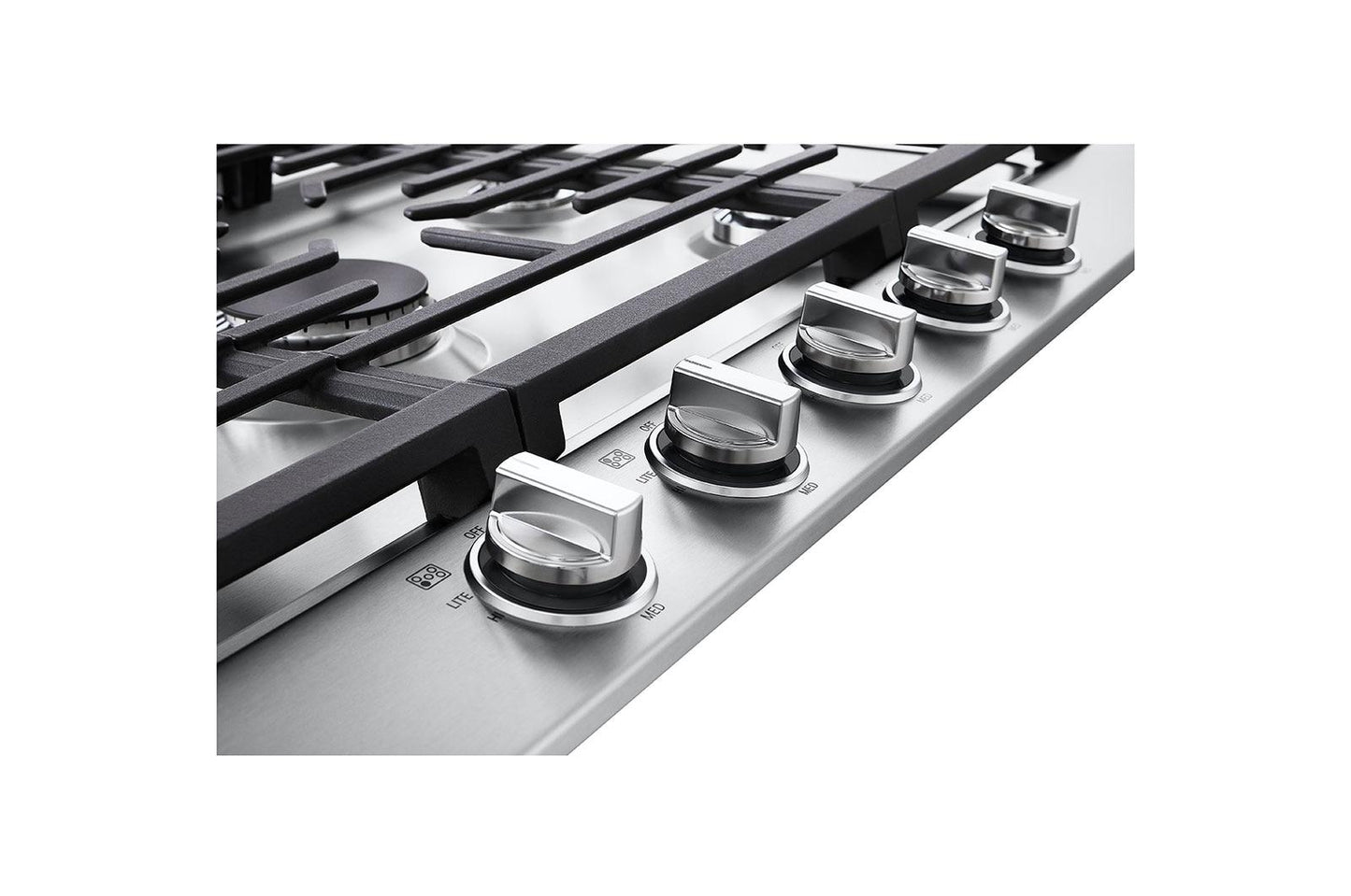Lg CBGJ3623S 36 Inch Gas Cooktop with UltraHeat™ 20K BTU Burner