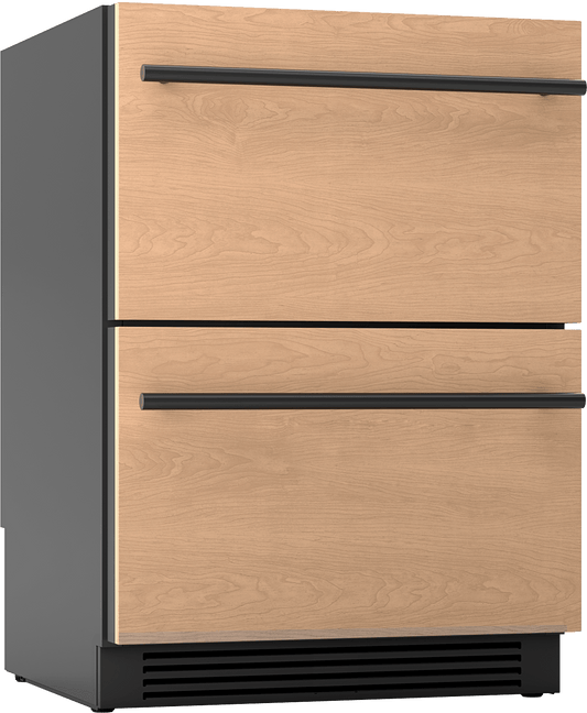 Zephyr PRRFD24C2AP Presrv Refrigerator Freezer Drawers, 24in, Panel Ready