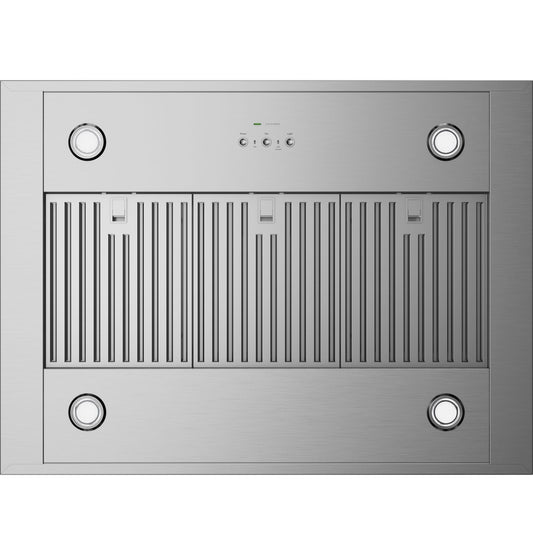 Ge Appliances UVI1036SRSS 36" Designer Island-Mount Chimney Vent Hood with Clean Air Sensors