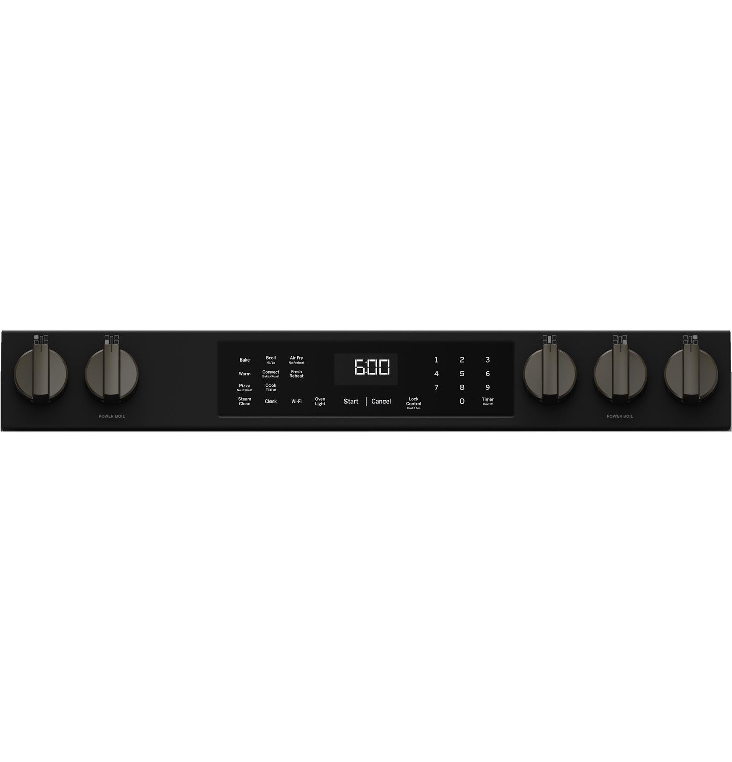 GGS600AVDS GE® 30" Slide-In Front-Control Convection Gas Range with No Preheat Air Fry and EasyWash™ Oven Tray