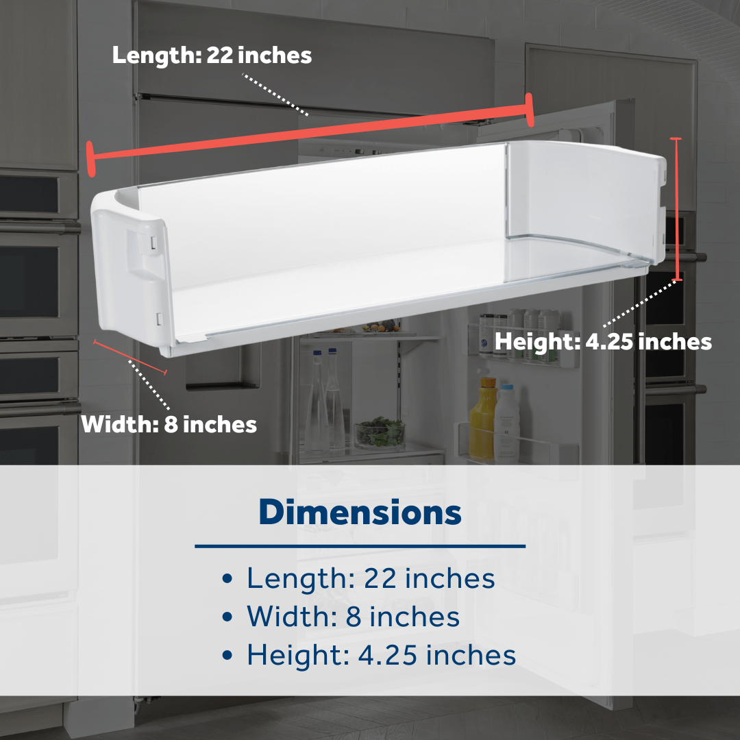 Ge Appliances WR71X10409 Refrigerator Door Shelf