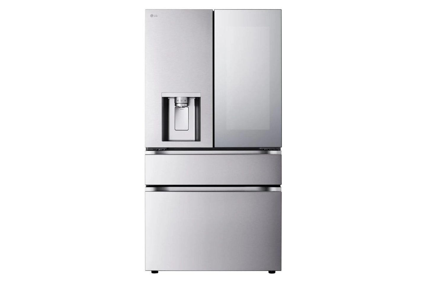 Lg LF29S9775S 29 cu. ft. Standard-Depth MAX™ 4-Door French Door Refrigerator with Mirror InstaView® MyColor™ and Mini Craft Ice™