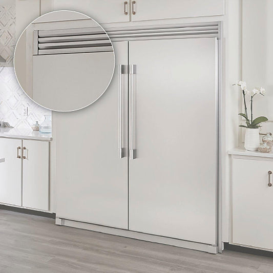 Frigidaire TRMKTEZ2LV84 84" Louvered Double Trim Kit