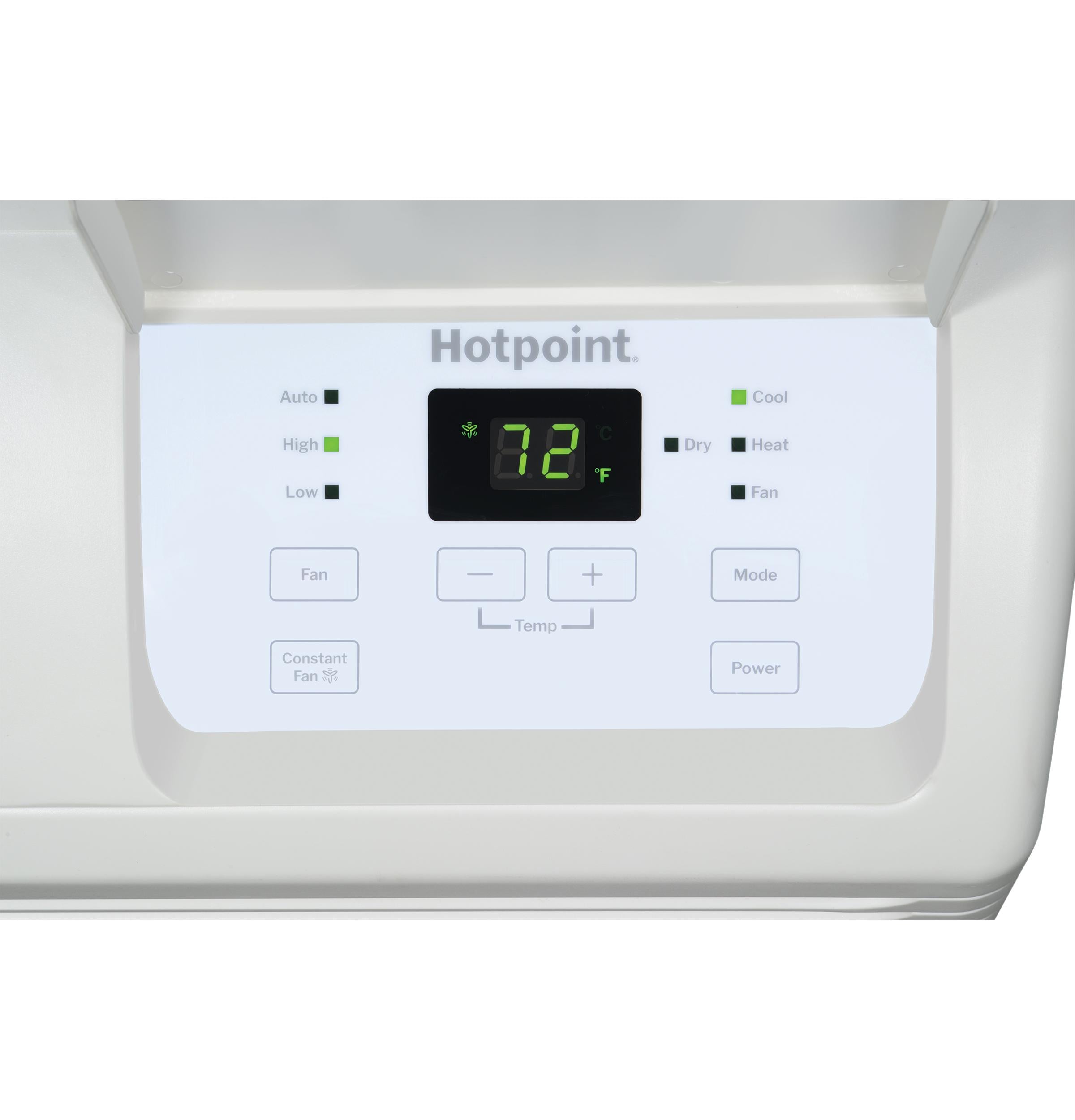AH12E12D5B Hotpoint® PTAC with Electric Heat 12,000 BTU, 230/208V, 30amp