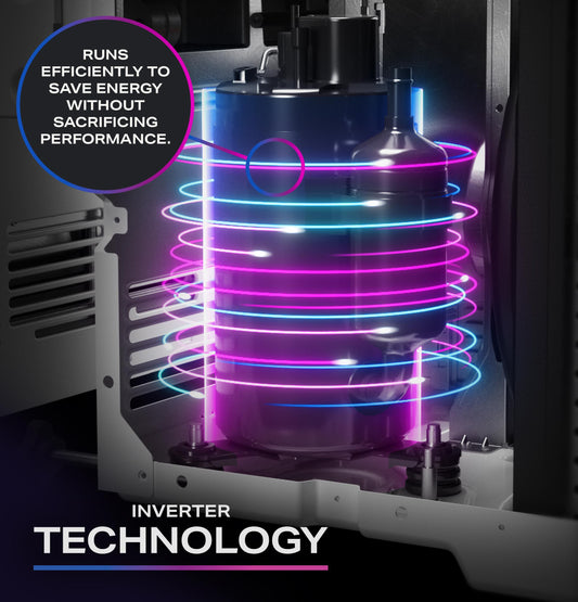 PWDV14WWF GE Profile™ ENERGY STAR® 14,000 BTU Inverter Smart Ultra Quiet Window Air Conditioner for Large Rooms up to 700 sq. ft.