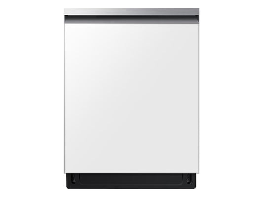 Samsung DW80CB545012AA Bespoke AutoRelease Smart 46dBA Dishwasher with StormWash™ in White Glass