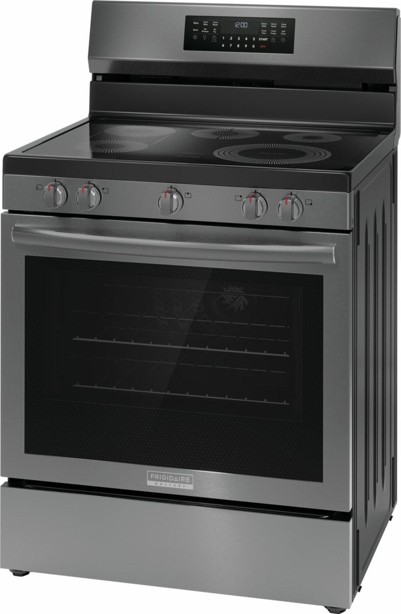 Frigidaire GCRE3060BD 30" Rear Control Electric Range with Total Convection