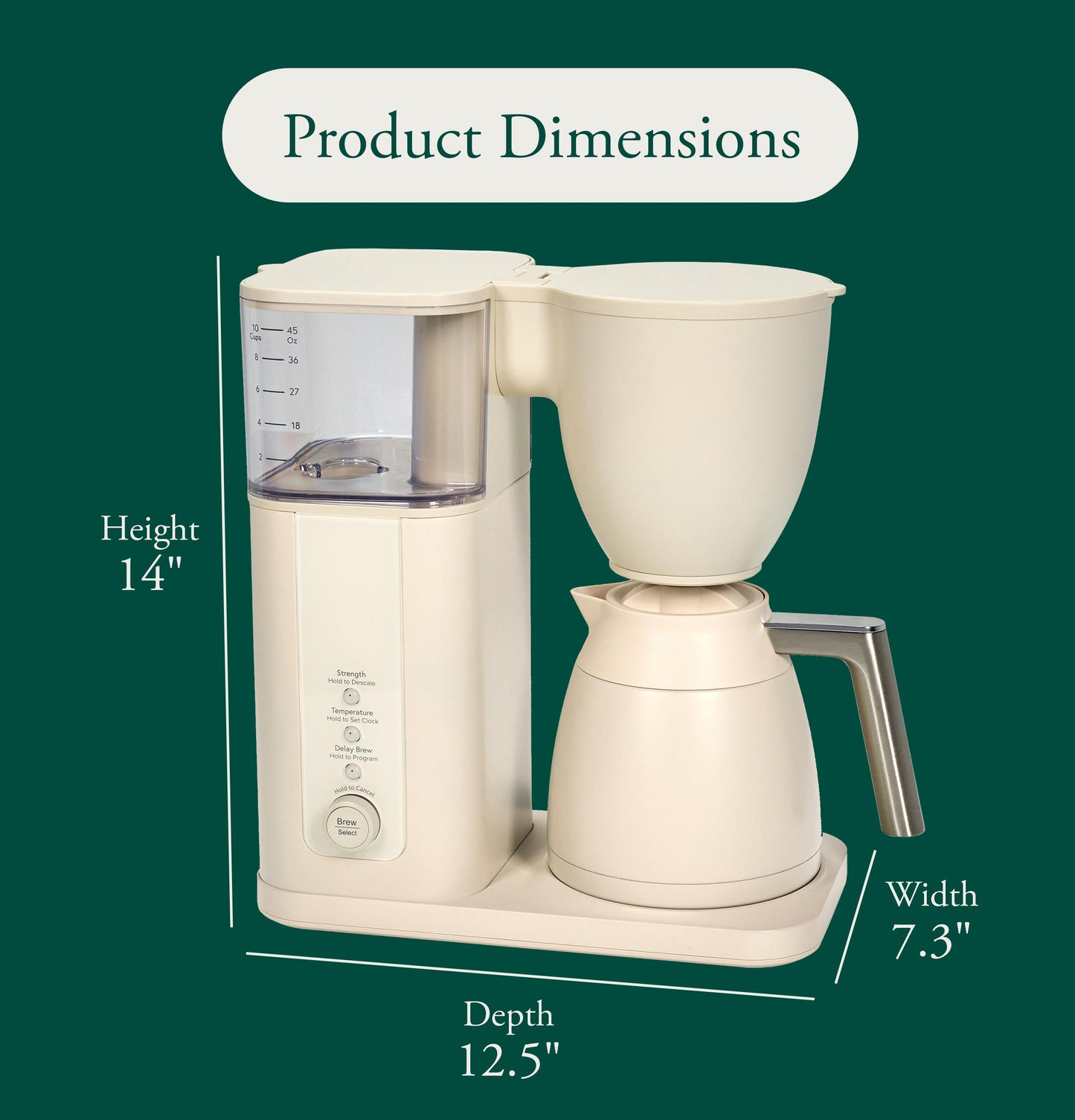 Cafe C7DTB11ZC1 CAF(EBACK)™ Specialty Drip Coffee Maker