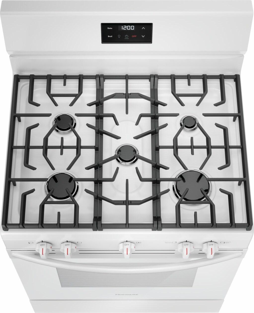 Frigidaire FCRG3052BW 30" Gas Range