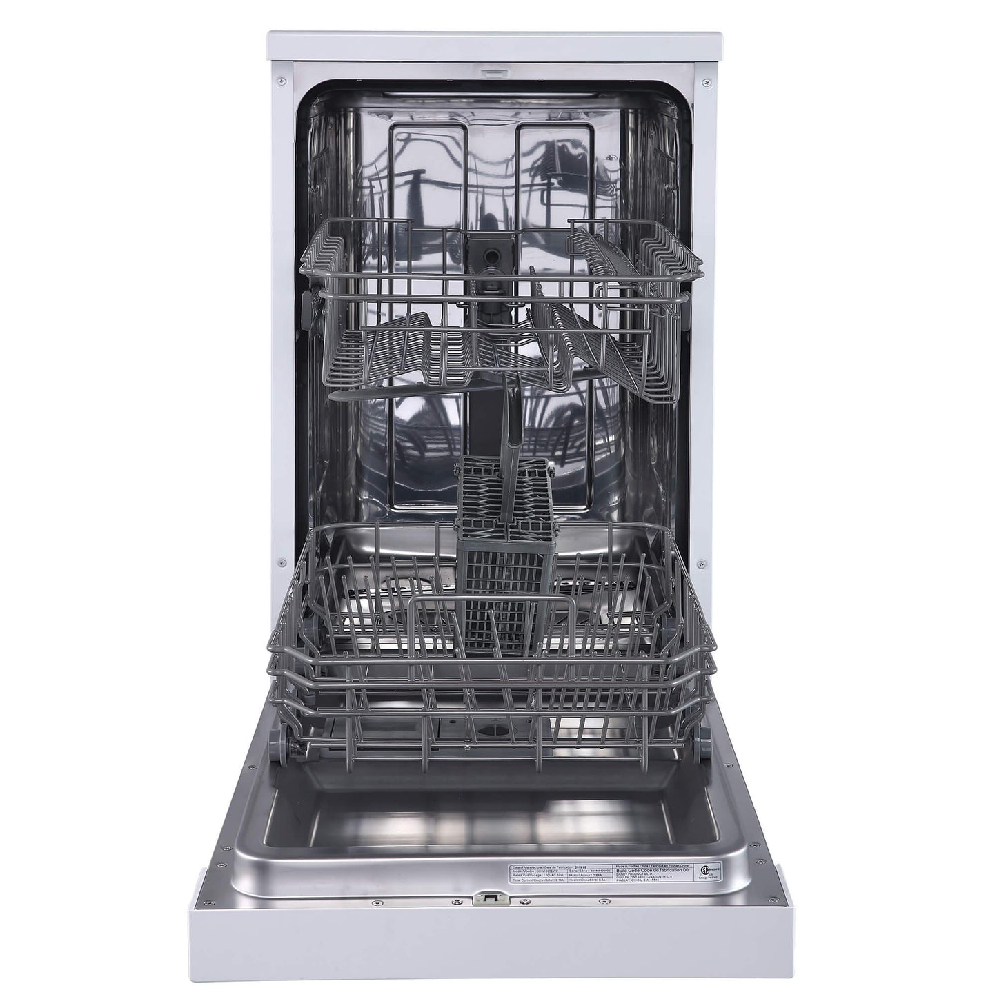 DDW1805EWP Danby 18" Wide Portable Dishwasher in White