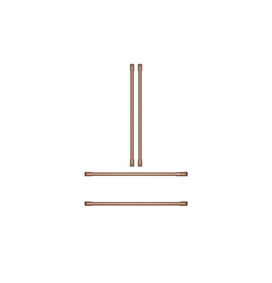 Cafe CXSB4H4PVCU CAF(EBACK)™ Refrigeration Handle Kit - Brushed Copper