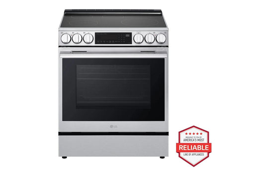 Lg LSIL6336XE 6.3 cu. ft. Smart Induction Slide-In Range with InstaView®, ProBake Convection®, Air Fry, and Air Sous Vide