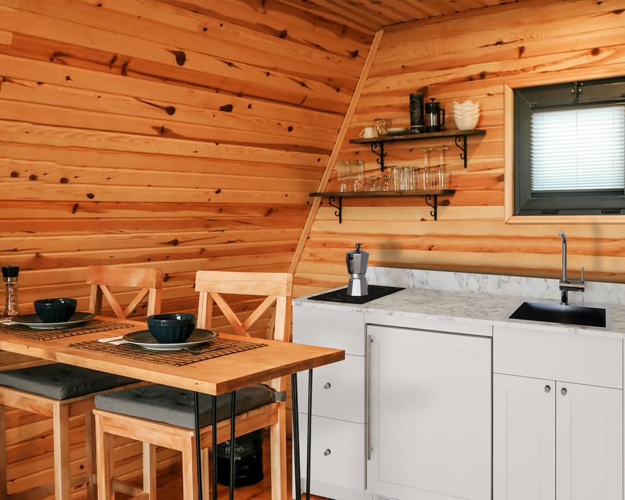 Summit CALDERAWH35ISINKL Turnkey Caldera Kitchen