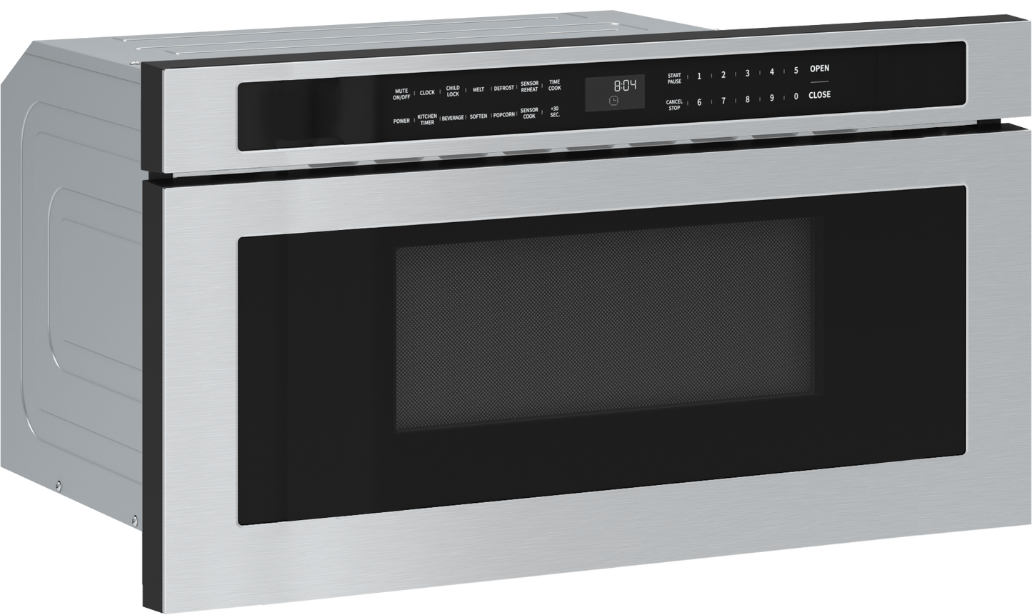 Zephyr MWD3001AS Microwave Drawer, 30in, Built-In, SS, 1.2 cu. ft.