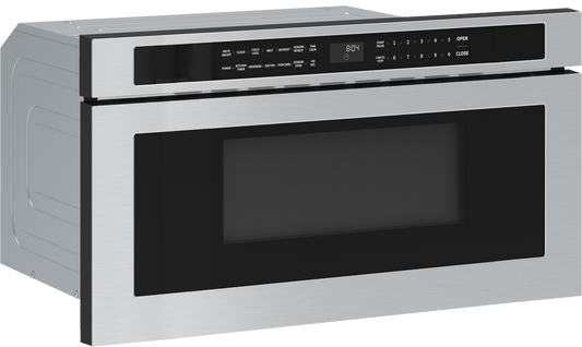Zephyr MWD3001AS Microwave Drawer, 30in, Built-In, SS, 1.2 cu. ft.