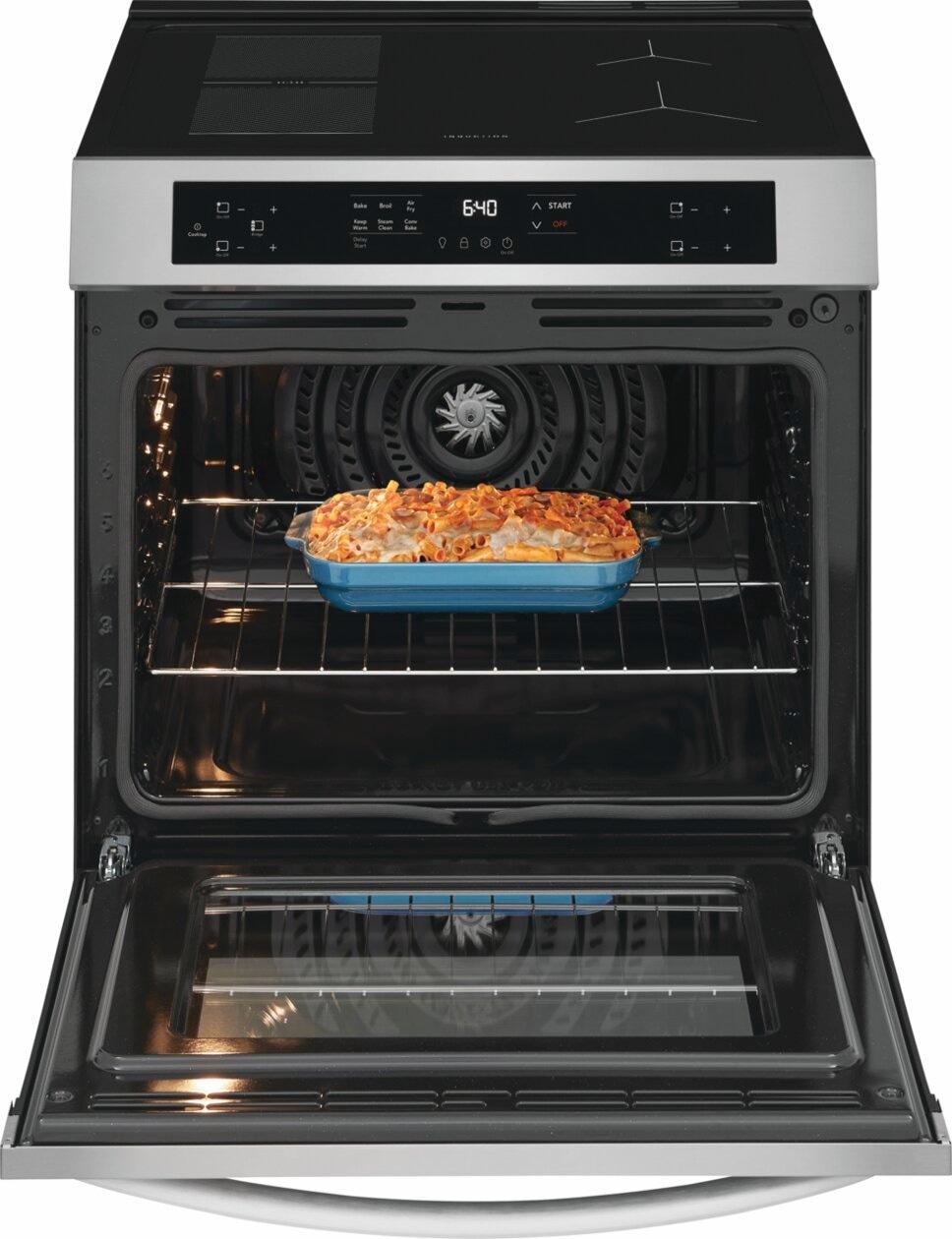 Frigidaire FCFI3082BS 30" Front Control Induction Range with Air Fry