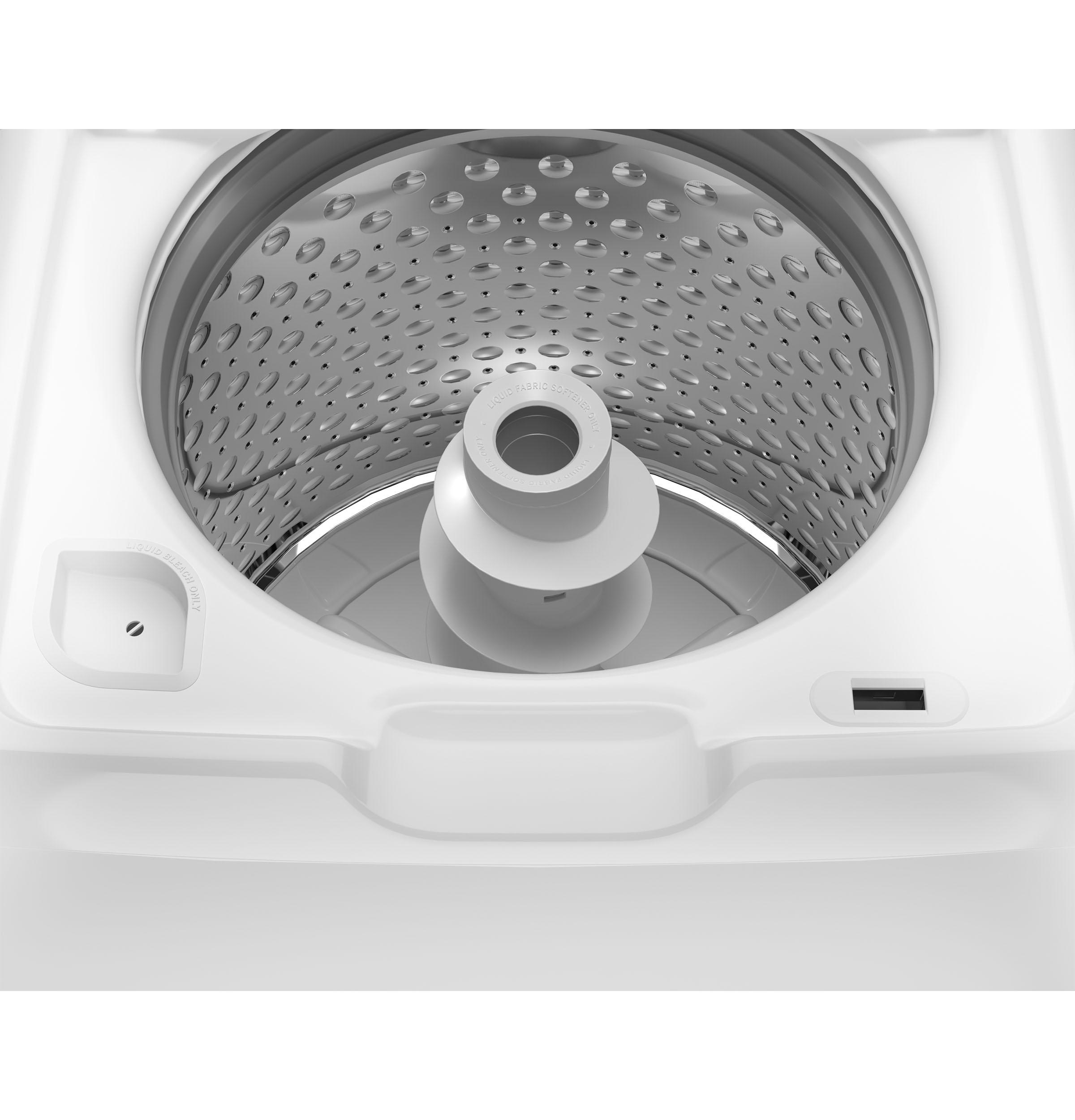 ETW485ASWWB GE® 4.5 cu. ft. Capacity Washer with Spanish Panel and Wash Modes Soak and Power