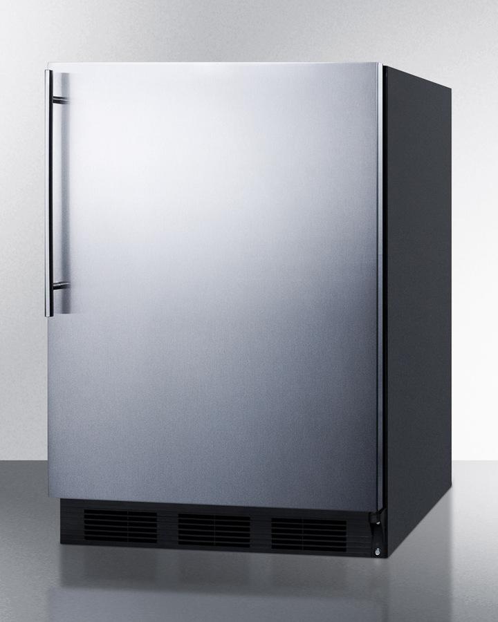 Summit FF63BKSSHVADA 24" Wide All-refrigerator, ADA Compliant