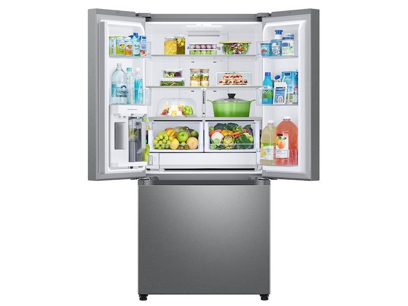 Samsung RF25C5551SR 25 cu. ft. 33" 3-Door French Door Refrigerator with Beverage Center™ and AutoFill Water Pitcher in Stainless Steel
