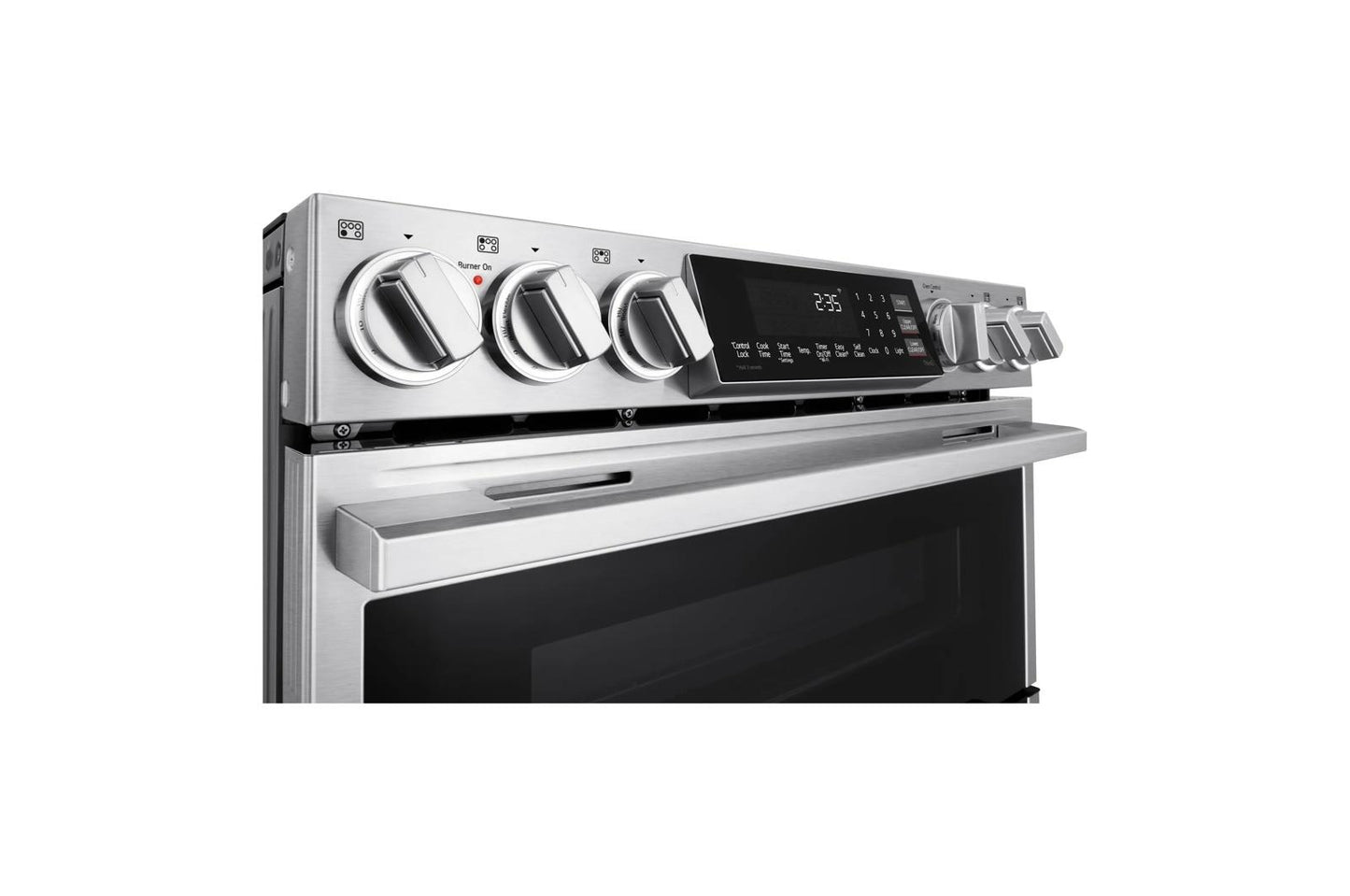 LTIS7338XE LG STUDIO 7.3 cu. ft. Double Oven Induction Slide-in Range with Probake® Convection and Air Fry