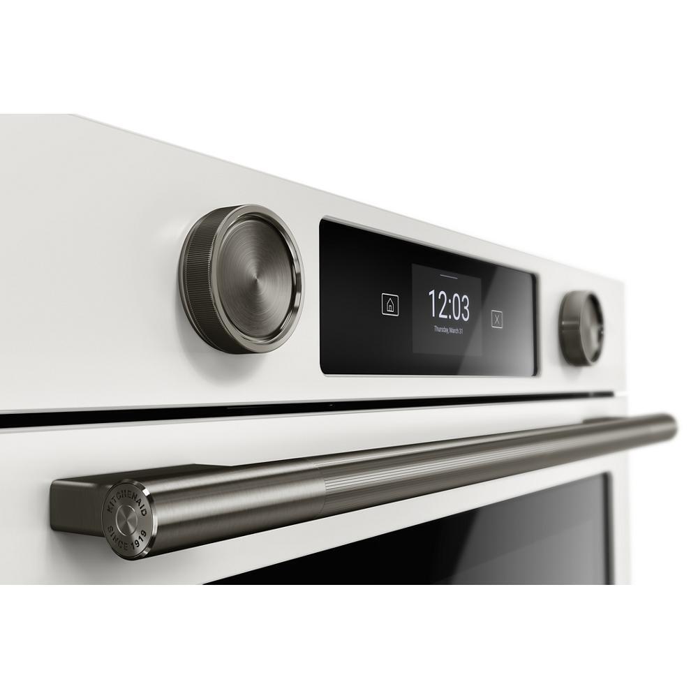 Kitchenaid KOEC730SPL 30-inch Smart Electric Combo Wall Oven with Assisted Cooking Modes