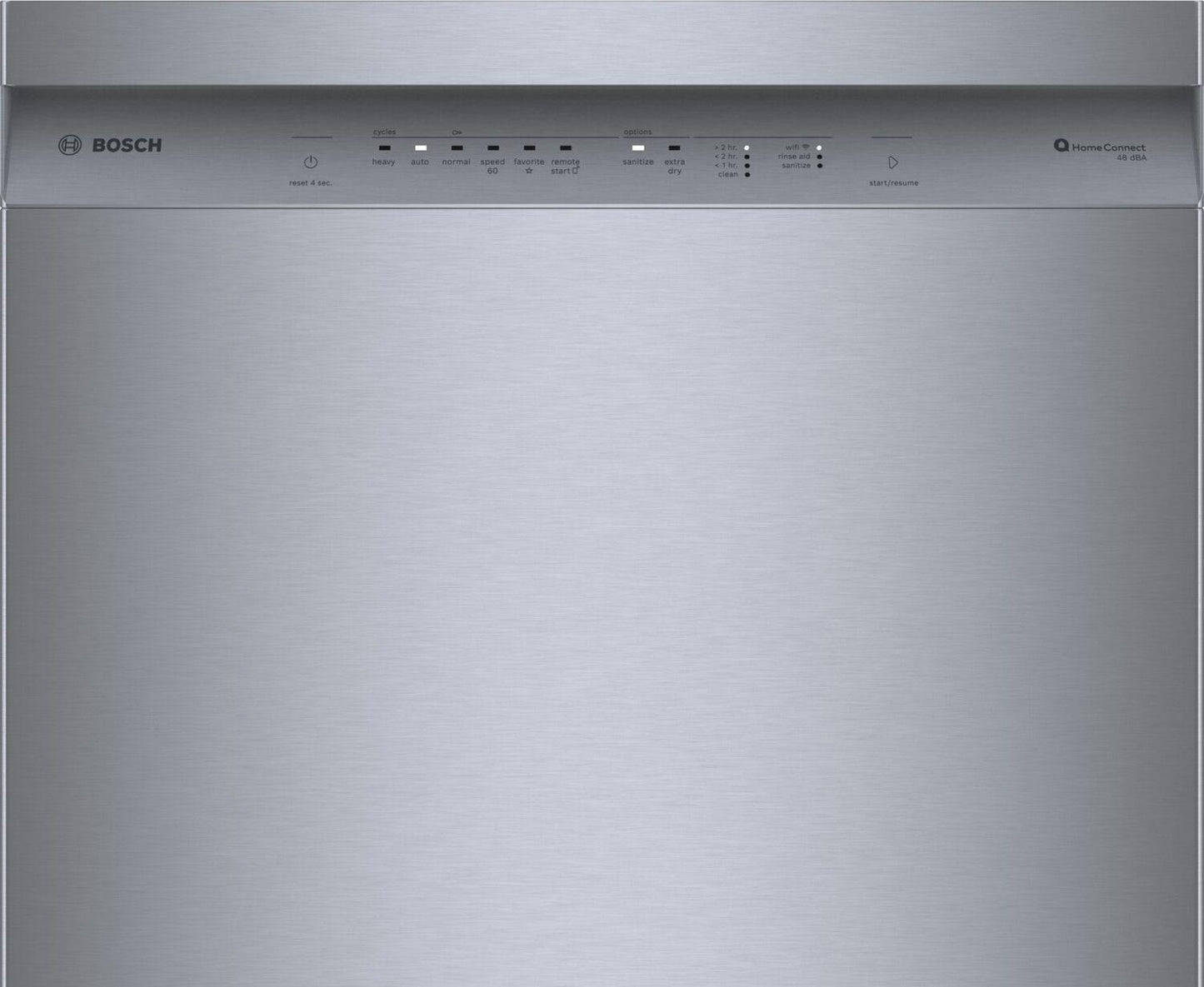 Bosch SHE4AEM5N 100 Plus Dishwasher 24" Stainless Steel Anti-fingerprint